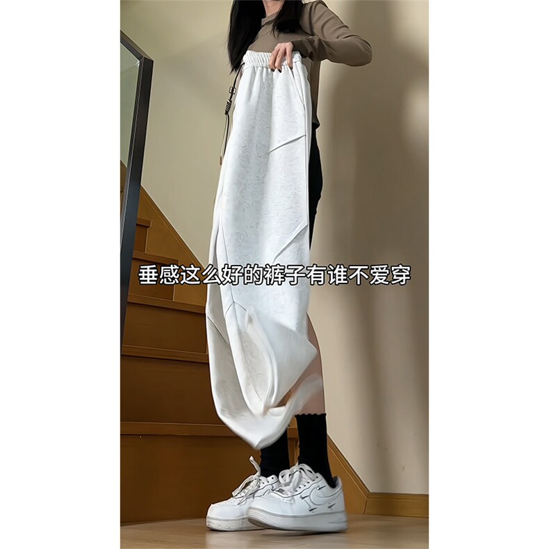 得物品质可二开~改版直筒针织运动卫裤K833特P45控68,男装休闲裤,电商A309