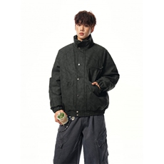 新款棉服PU加棉加厚2025冬季新品P118，男装棉衣，星座506-1