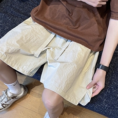8XL-M特大码短裤男多巴胺冰丝裤户外速干五分裤工装裤DK1524P25，男装休闲裤，电商D206-1