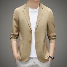 小西装男韩版潮流设计感宽松帅气薄款西服外套男装ZL88801-P225，男装西服，星座1105-3