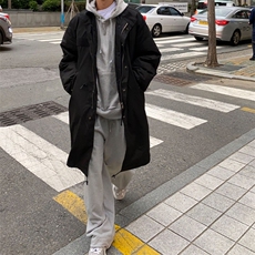 816B-WT035-P150韩风休闲宽松百搭外套工装长款棉衣，男装棉衣，星座816B