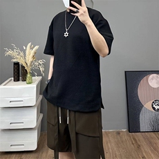 【有货】DAT05-特P32新款浮雕纹理短袖男士隐藏式插兜圆领T恤，男装T恤，星座603-2