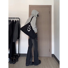 美式ins高街cleanfit重工艺水洗暗黑微喇牛仔裤货号K2401P60，男装牛仔裤，电商A063
