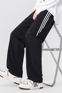 秋季现货工装裤子男宽松潮牌直筒束脚裤DSA157-1-K2510-P40图片