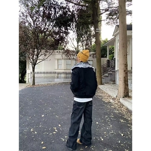 羊羔绒毛棉袄男士冬季2025新款加厚加绒连帽棉衣冬装情侣棉服外套图片