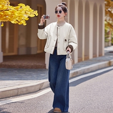 羽绒棉服女短款2025冬季新款小个子超好看韩系夹棉外套轻薄小棉袄，女装棉衣/棉服，瑶迪依秀