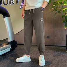 秋冬季新款灯芯绒裤子男士束脚休闲裤痞帅潮流百搭长裤子K20-P55，男装休闲裤，电商D323（原B261）