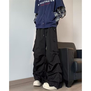 哈伦工装冲锋裤男女时尚户外登山运动大口袋休闲直筒裤子6244 P46图片