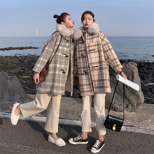 已出货8511B-803 2020冬季新款中长款毛呢外套图片