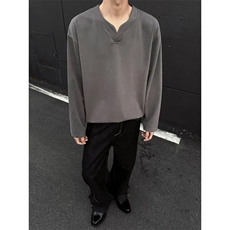 1506-1/QWY610/P35印花秋冬卫衣男2025年春秋季新款圆领宽松上衣，男装卫衣，星座1506