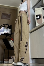 三防面料直筒宽松休闲裤男潮流痞帅阔腿裤XK401-P45限价59，男装休闲裤，电商A178