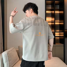 男夏季宽松休闲百搭T恤T6882小码P22大码P25，男装T恤，星座914