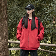 秋美式复古麂皮绒飞行棒球服中性风男女夹克外套JF251-P80控108，男装夹克，电商B370