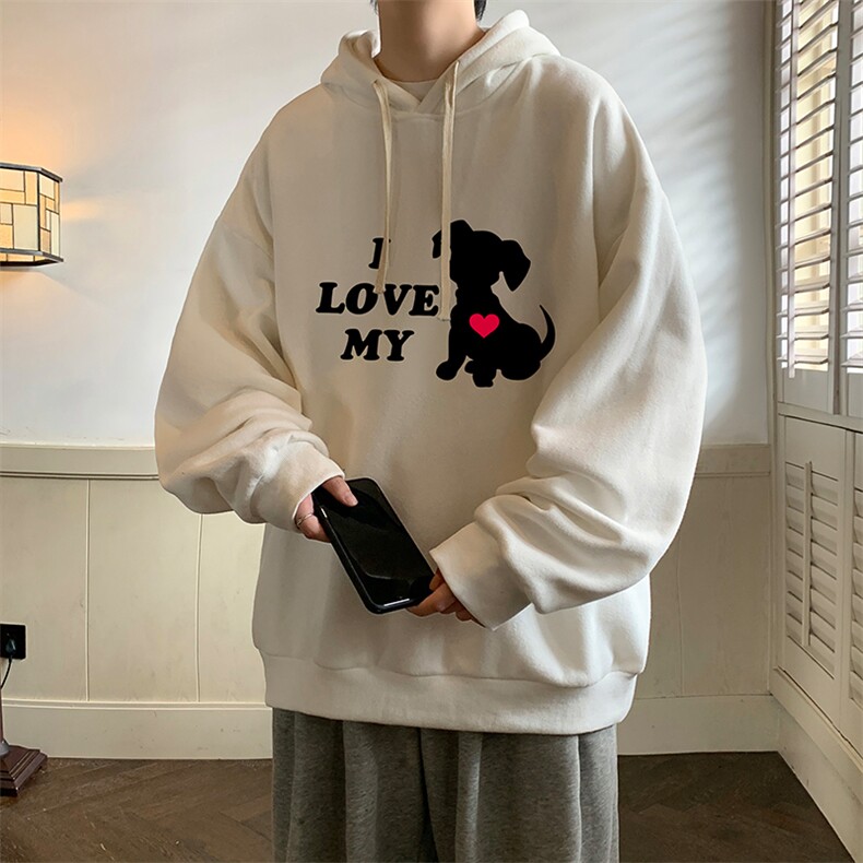 连帽卫衣男大码胖子帽衫大号运动服WY2448-P35,男装卫衣,电商A040