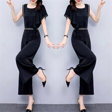 套装/套裙时尚气质百搭宽松优雅通勤两件套休闲,女装套装/套裙,时尚俏佳人