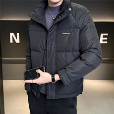 9918-L-4XL-P195标50绒店主风冬立领定制面料简约羽绒服外套男，男装羽绒服，电商B255