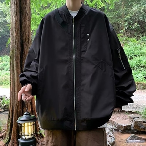 夹克男潮街头痞帅宽松外套棒球服情侣休闲上衣潮JK902 P63图片