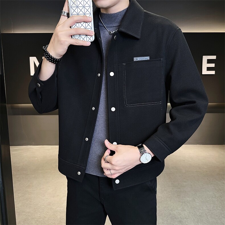 JK902-P1502025秋冬新品痞帅青年夹克百搭青年休闲外套,男装夹克,星座507A（原星座306B-2）