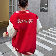 新中式花卉夹克棒球服潮春秋新款百搭情侣外套男女HH1618P70，男装夹克，星座1013-5