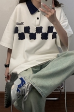 7个高点击翻领港风纯polo衫短袖男T恤X416b-1-DT316-P40限58，男装T恤，星座416B-1