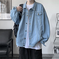牛仔夹克男大码牛仔外套男茄克NJ77259-P60，男装夹克，电商A040