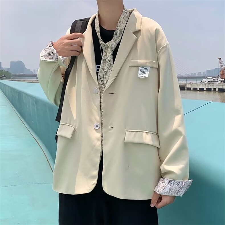 男士秋季新款休闲西装外套配领带LG25P55,男装西服,星座1116-2