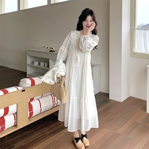 现货新中式针织马夹连衣裙两件套2C081-8509P185K258图片