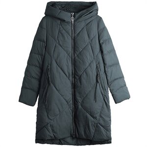 2024冬新款棉衣韩版棉衣中长款纯色加厚保暖601款，女装棉衣/棉服，秋牧寒烟