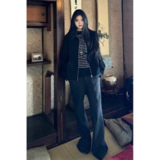 春秋高级感双头拉链小众韩版休闲短款夹克男垫肩设计感痞帅外套潮，男装夹克，星座813-2