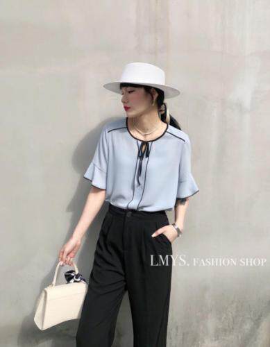 飘逸气质高雅小衫，女装，兰魅依生