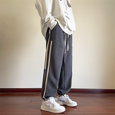 得物抖音直播高品卫裤秋冬宽松学生束脚裤子休闲裤WK95-P38，男装休闲裤，电商A099