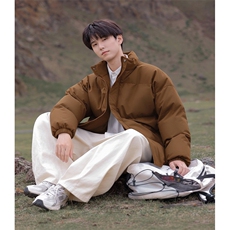 现货高品质美式高街冬季重磅三防加厚羽绒棉衣厚外套面包棉服，男装棉衣，电商A486-1