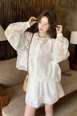 夏新品好数据轻薄防晒连帽套装2C259-7735-P135-K198，女装套装/套裙，2C259