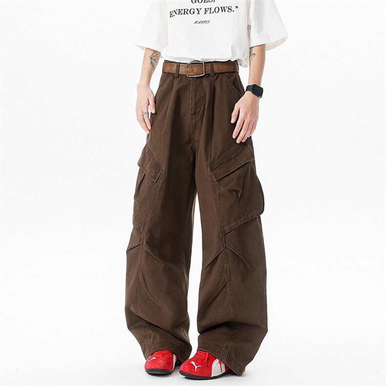 做旧水洗工装伞兵休闲裤K088P6598,男装工装外套,电商A073