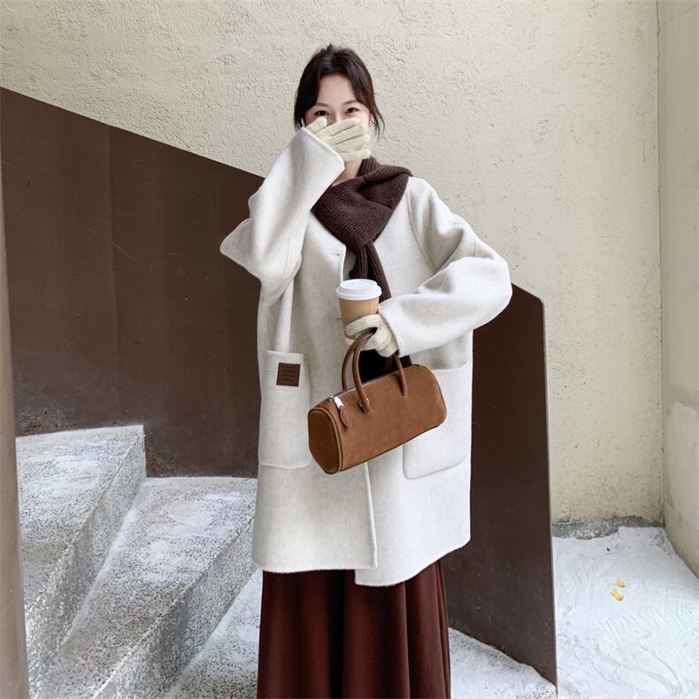 现货2025羊毛大衣70羊毛210-3297-P295-K428羊毛，女装双面呢大衣，浙宝210（原浙宝191）