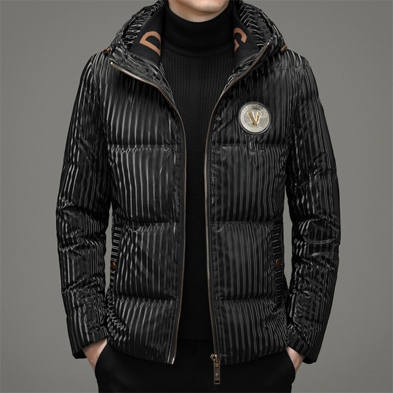 V0755钱塘2020-秋冬新款男士休闲保暖高端羽绒服外套P235，男装羽绒服，钱塘207-3