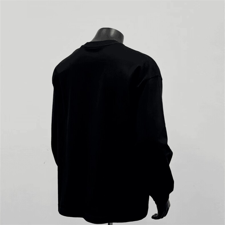 W10612-P28网图现货简约索罗娜210克收口长袖高品质特批,男装卫衣,星座1608