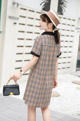 韩版格子连衣裙，女装连衣裙，平凡人生