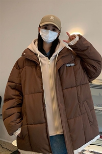 棉衣男冬季新款港风连帽美式休闲假两件外套上衣MY2301-特P80图片