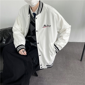 2025秋季立领棒球服男港风宽松潮流上衣夹克/A338-1 WT63 P65图片