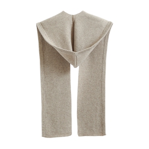 2025年秋季新款一体连帽针织披肩休闲时尚通勤，围巾，暖思雅