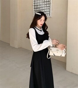 韩版淑女时尚连衣裙图片