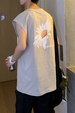 2022夏季男装背心加肥加大码宽松短袖T恤无袖衫C417-T205-,男装T恤,天晨