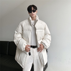 港风鳄鱼纹钢印字母设计棉衣男MY77093P120控168抖音控198，男装棉衣，星座227-7