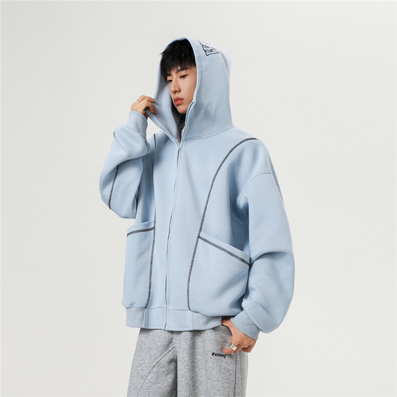 420克高品质重工刺绣专机针织开衫青春情侣外套XZ301AWT2506,女装短外套,星座301A