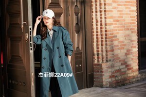 现货供应，拿货必补S-XL 欢迎朋友们光临 杰菲娜 风衣专家,女装风衣,杰菲娜(6F)