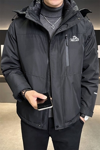 三合一 冲锋衣羽绒服男士2025新款冬季外套 B240-YR6695-P235图片