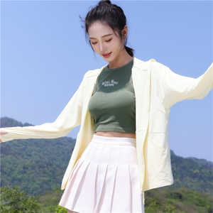 2025夏季新款防晒服透气防紫外线大檐帽防晒衣女子短款图片