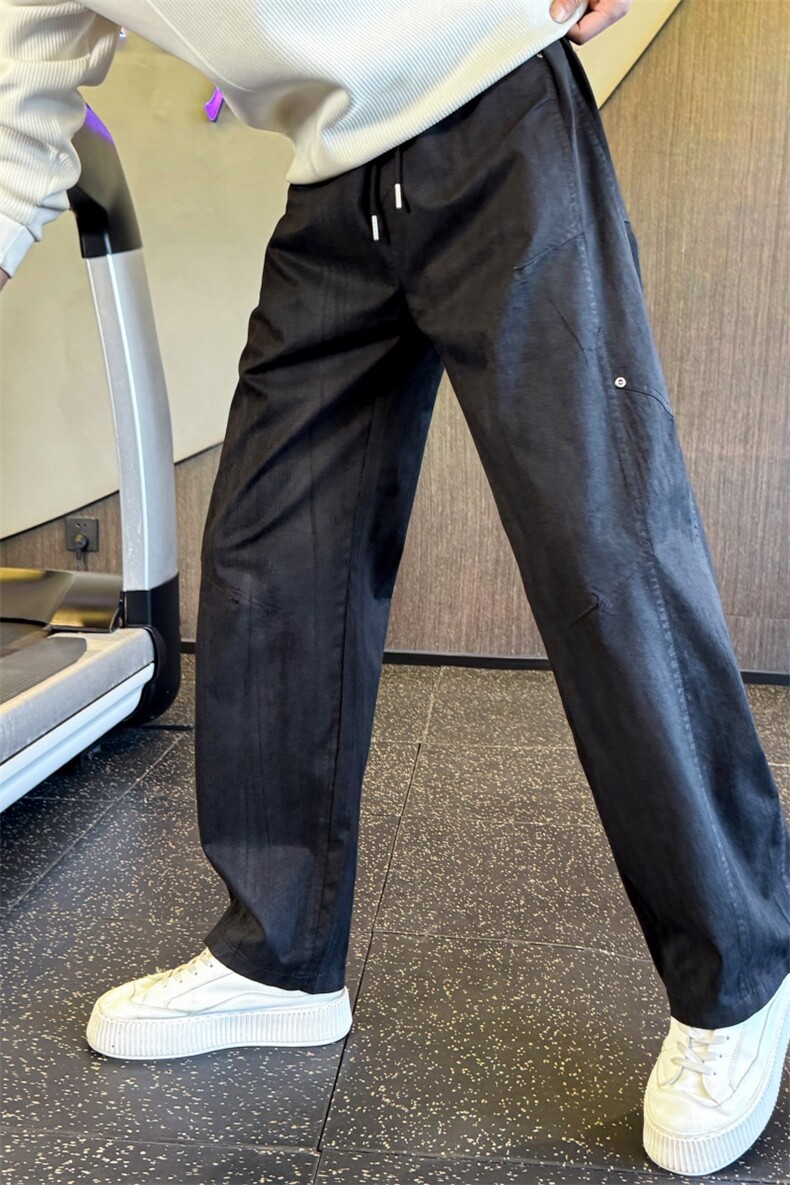 B340K675P70108店主风小伙风春季新款男士水洗棉布休闲裤,男装休闲裤,电商B340