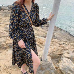 【现货】花色连衣裙，女装连衣裙，郭郭家